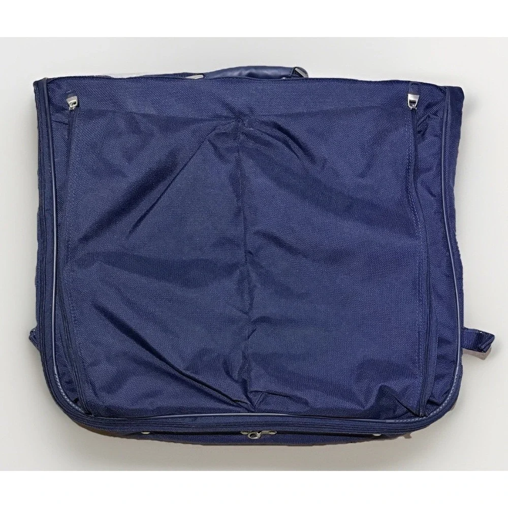 American Tourister Superset Garment Bag VTG - Navy Blue, Bi-Fold Extra Large‎